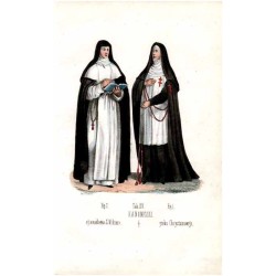 "Tab: XV. KANONICZKI. Fig: 1. zgromadzenia S. Wiktora. Fig: 2. grobu Chrystusowego."