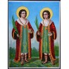 "ST. CÔME ET ST. DAMIAN. S. COSMAS UND DAMIAN. ST. COSMAS AND DAMIAN. S. S. COSMO Y DAMIAN. S. S. COSMA E DAMIANO. 192"