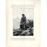 "Ein Hirte (Juhász) in der Tatra." / Tatry. Juhas