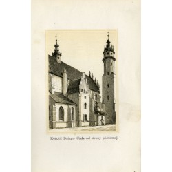 "Kościół Bożego Ciała od strony północnej."