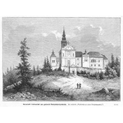 "Kościół i klasztor na górach Świętokrzyzkich. (Do artykułu "Wędrówka po ziemi Świętokrzyskiéj.") (1114)"