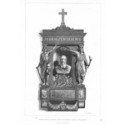 Projekt pomnika mającego stanąć w kościele Ś. Krzyża w Warszawie. Rzeźba J. Kryńskiego / "PROJEKT POMNIKA, MAJĄCEGO STANĄĆ W KOŚ