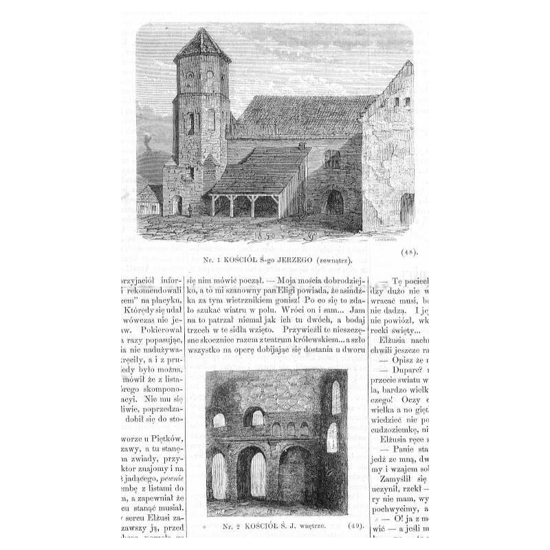 [1] "Nr. 1 KOŚCIÓŁ Ś-go JERZEGO (zewnątrz). (48)." [2] "Nr. 2 KOŚCIÓŁ Ś. J. wnętrze. (49)." [3] "Nr. 3 KOŚCIÓŁ Ś-go JERZEGO (f