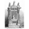 Pomnik arcyb. Stanisława Karnkowskiego / "POMNIK ARCYB. STANISŁAWA KARNKOWSKIEGO. (Rysował z litografii Cegliński)."