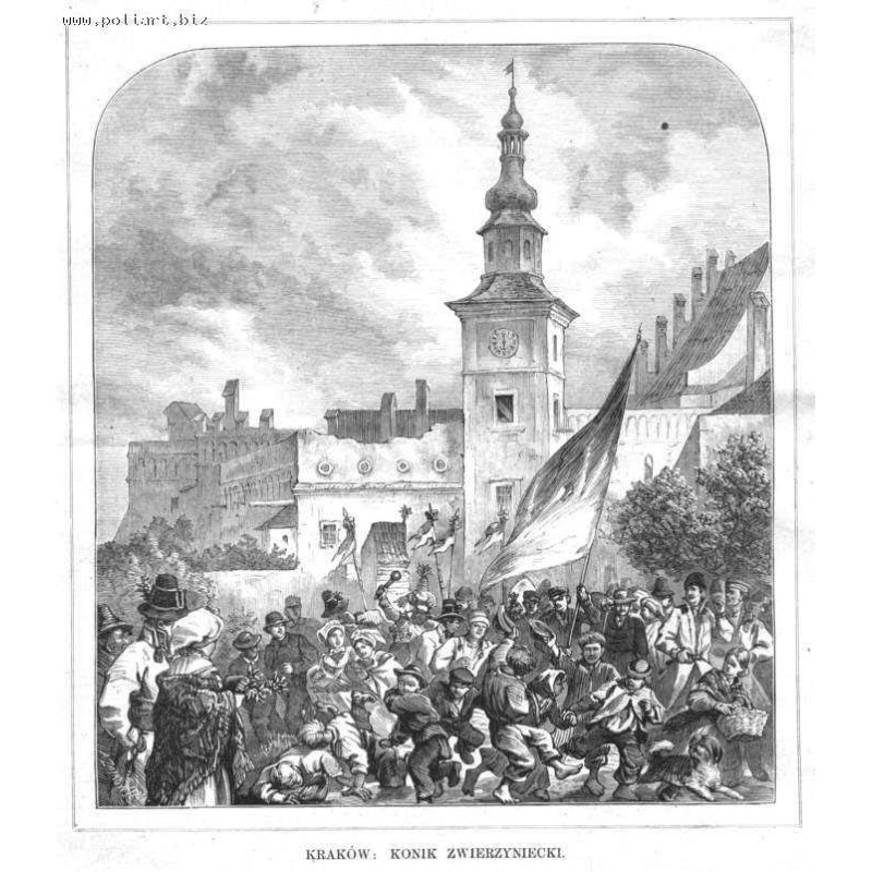Kraków. Konik Zwierzyniecki / "KRAKÓW: KONIK ZWIERZYNIECKI."