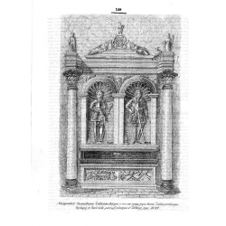 [1] "Nadgrobek Stanisława Żółkiewskiego, a razem syna jego Jana Żołkiewskiego, będący w kościele parafialnym w Żółkwi, rys. 1849