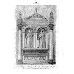 [1] "Nadgrobek Stanisława Żółkiewskiego, a razem syna jego Jana Żołkiewskiego, będący w kościele parafialnym w Żółkwi, rys. 1849