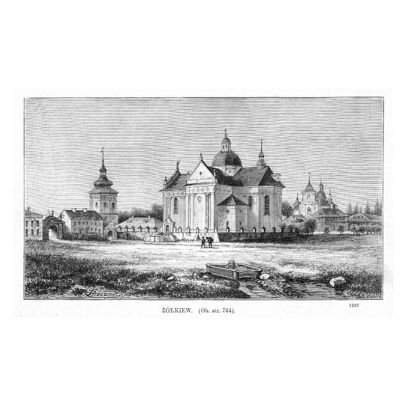 Żółkiew / "ŻÓŁKIEW. [...] 1287"