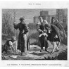 Jan Sobieski, w Wilanowie, przyjmuje posłów zagranicznych. Obraz W. Gersona / "JAN SOBIESKI, W WILANOWIE, PP[!]RZYJMUJE POSŁÓW Z