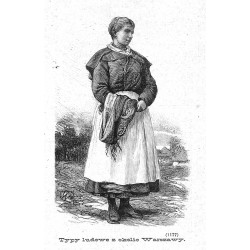 "Typy ludowe z okolic Warszawy. (1177)"