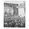 "Tymczasowy teatr Rozmaitości w salach redutowych w Warszawie. Rysował C. Jankowski. (238)"
