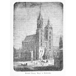 "Kościół Panny Maryi w Krakowie."