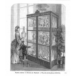 "Wyroby srebrne T. Wernera na Wystawie w Muzeum przemysłowo-rolniczém. 141"