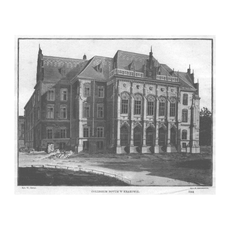 Collegium Novum w Krakowie. 7564 / "COLLEGIUM NOVUM W KRAKOWIE. 7564"