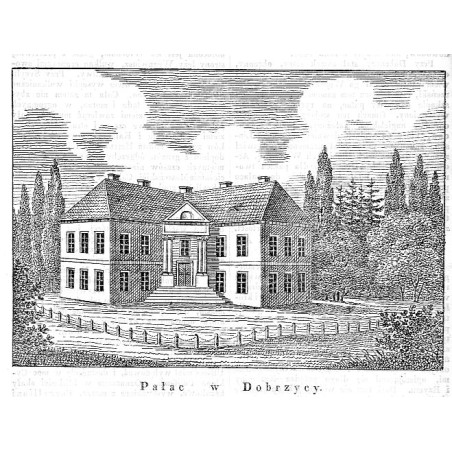 "Pałac w Dobrzycy."