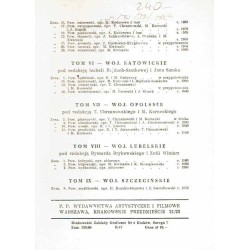 Katalog zabytków sztuki w Polsce. T. 5: Województwo poznańskie. Z. 6: Powiat kaliski / Kalisz i powiat