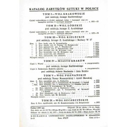 Katalog zabytków sztuki w Polsce. T. 5: Województwo poznańskie. Z. 17: Powiat ostrzeszowski / Ostrzeszów i powiat