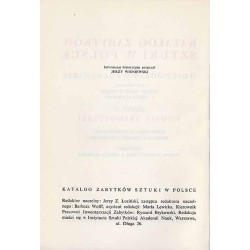 Katalog zabytków sztuki w Polsce. T. 5: Województwo poznańskie. Z. 23: Powiat szamotulski / Szamotuły i powiat