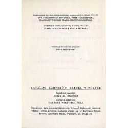 Katalog zabytków sztuki w Polsce. T. 5: Województwo poznańskie. Z. 13: Powiat międzychodzki / Międzychód i powiat