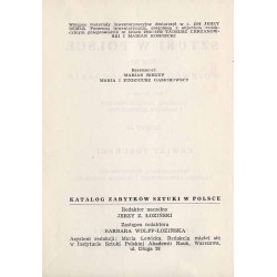 Katalog zabytków sztuki w Polsce. T. 11: Województwo bydgoskie. Z. 16: Powiat toruński / Toruń i powiat