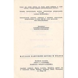 Katalog zabytków sztuki w Polsce. T. 8: Województwo lubelskie. Z. 18: Powiat włodawski / Włodawa i powiat