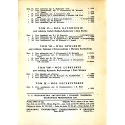 Katalog zabytków sztuki w Polsce. T. 6: Województwo katowickie. Z. 8: Powiat lubliniecki / Lubliniec i powiat