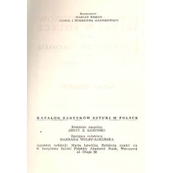 Katalog zabytków sztuki w Polsce. T. 3: Województwo kieleckie. Z. 13: Powiat sępoleński / Sępólno Krajeńskie i powiat