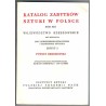 Katalog zabytków sztuki w Polsce. T. 13: Województwo rzeszowskie. Z. 2: Powiat brzozowski / Brzozów i powiat