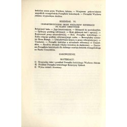 Porządek kościelny Wacława Adama. Początki organizacji kościoła ewangelickiego na Śląsku Cieszyńskim. Odbitka z  "Rocznika Teolo