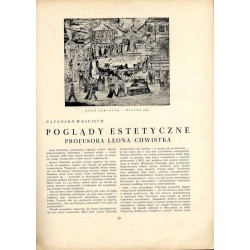 Głos Plastyków. Czasopismo ilustrowane poświęcone sztuce plastycznej. R. 8 (1947). Grudzień 1947 / litografowana okładka Tadeusz