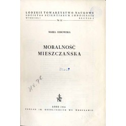 Moralność mieszczańska