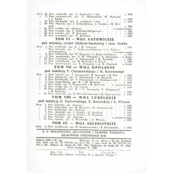 Katalog zabytków sztuki w Polsce. T. 8: Województwo lubelskie. Z. 13: Powiat opolski / Opole Lubelskie i powiat