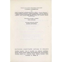 Katalog zabytków sztuki w Polsce. T. 3: Województwo kieleckie. Z. 9: Powiat pińczowski / Pińczów i powiat