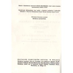 Katalog zabytków sztuki w Polsce. T. 3: Województwo kieleckie. Z. 11: Powiat sandomierski / Sandomierz i powiat