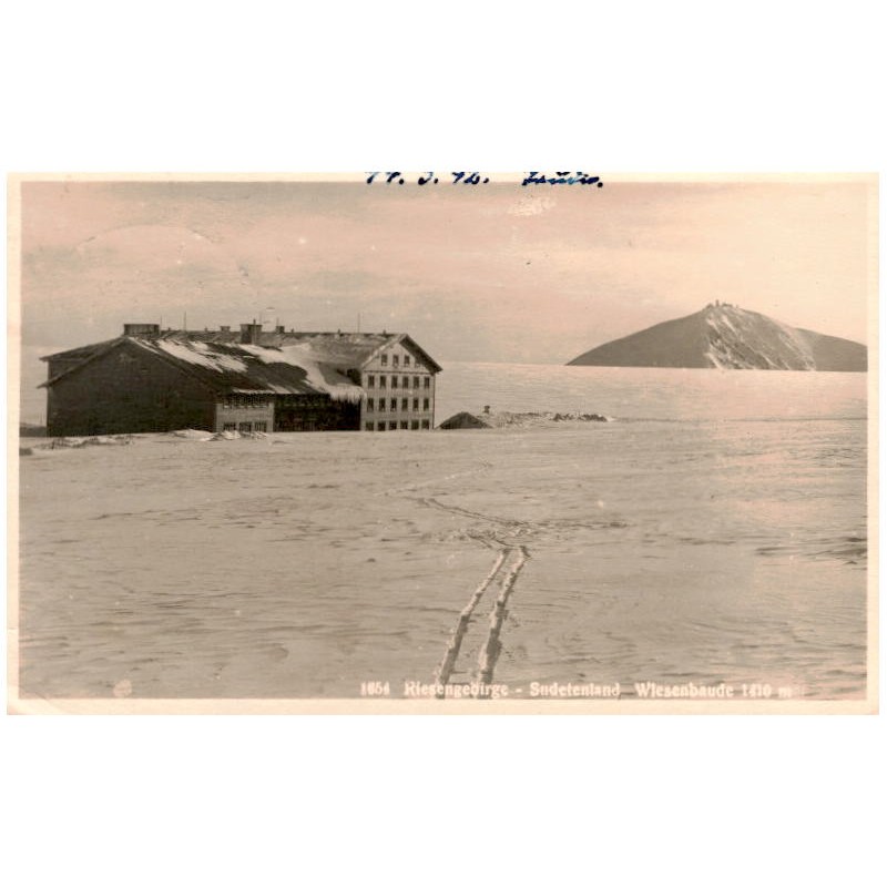 1654 Riesengebirge - Sudetenland Wiesenbaude 1410 m