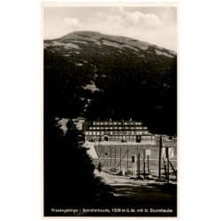 Riesengebirge - Spindlerbaude, 1208 m ü. M. mit kl. Sturmhaube