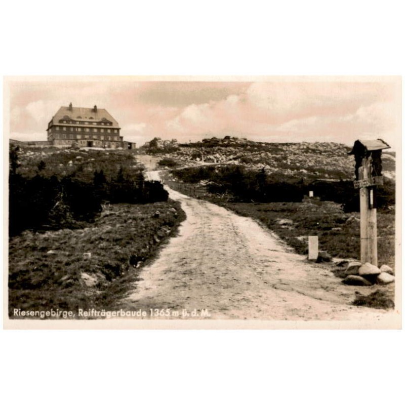 Riesengebirge, Reifträgerbaude 1655 m ü. d. M.