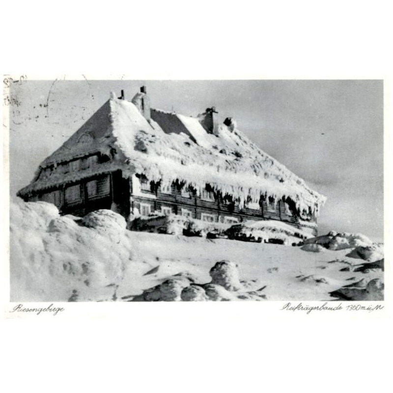 Riesengebirge. Reifträgerbaude 1360 m ü. M.