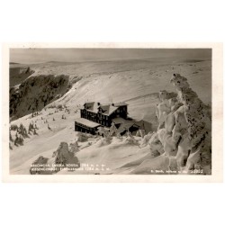 Krkonoše: Labská boude 1284 m. n. m. Riesengebirge: Elbfallbaude 1284 M. ü. M. 25882