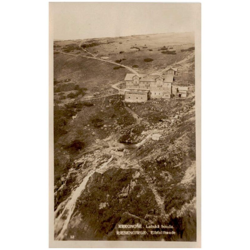 Krkonoše. Labská bouda. Riesengebirge. Elbfallbaude. 52