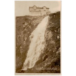 Krkonoše. Labská bouda. Vodopád. Riesengebirge. Elbfall mit Baude. 2