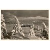 Riesengebirge. Am Spindlerpass / Rewers: Riesengebirge Jugendkammhaus, Spindlerbaude und Kleine Sturmhaube