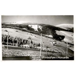 Krkonoše: Riesengebirge: Lenzenberg. Liščí boudy.