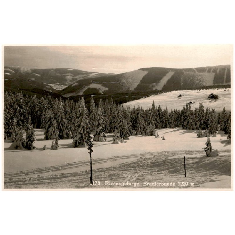 1178. Riesengebirge. Bradlerbaude 1220 m