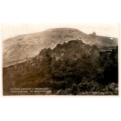 Mužské kameny v Krkonoších. Mannsteine im Riesengebirge. 4