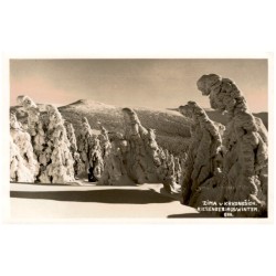 Zíma v Krkonoších. Riesegebirgswinter. 666.