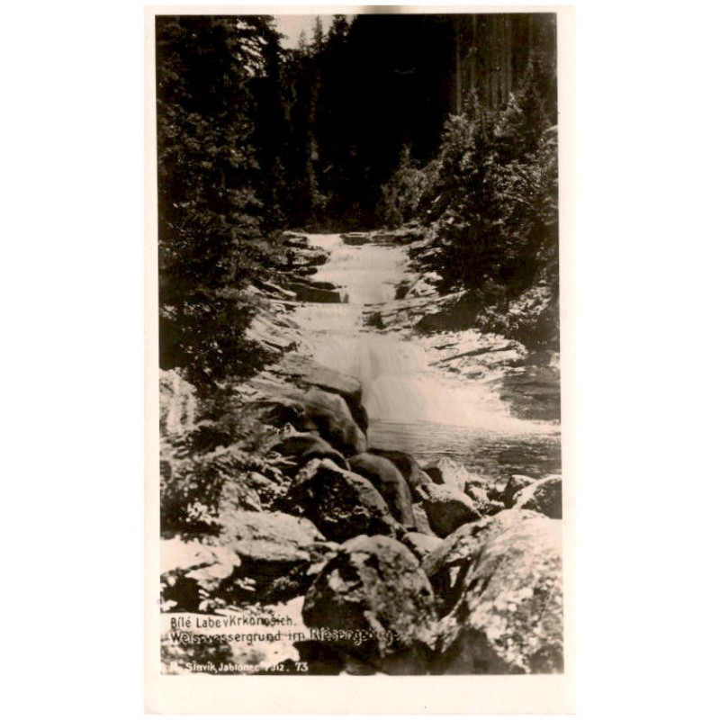 Bílé Labe v Krkonoších. Weisswassergrund im Riesengebirge. 73