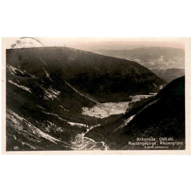 121. Krkonoše: Obří důl. Riesengebirge: Riesengrund