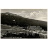 Kleine Sturmhaube mit Spindlerbaude (Rsgb.) 5018 / Rewers: Riesengebirge Die Spiondlerbaude mit "Kleiner Sturmhaube" (1208 m ü.