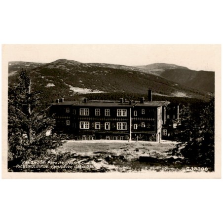 Krkonoše: Petrovka 1288 m. n. m. Riesengebirge: Peterbaude 1288 m ü. M. C 18386